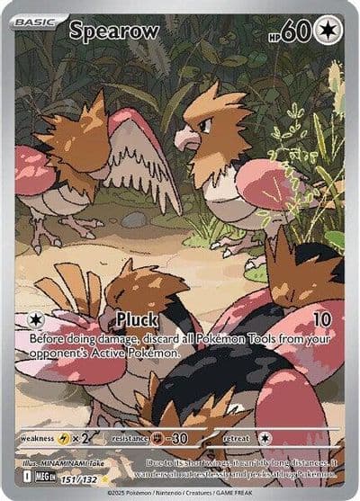 Spearow ME01: Mega Evolution Pokemon card