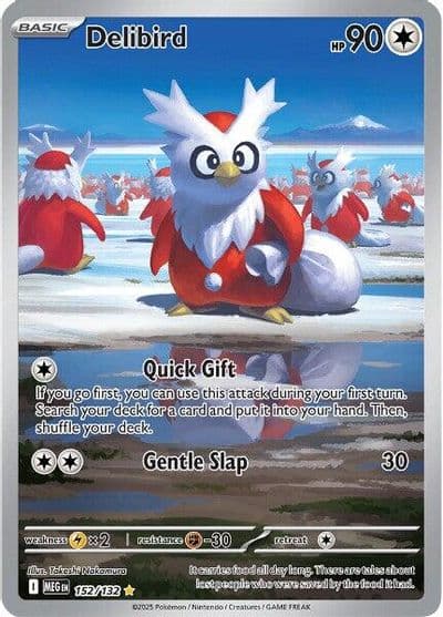 Delibird ME01: Mega Evolution Pokemon card
