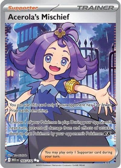 Acerola's Mischief ME01: Mega Evolution Pokemon card