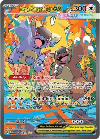 Mega Kangaskhan ex ME01: Mega Evolution Pokemon card