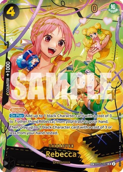 Rebecca SP Premium Booster -The Best- Vol. 2 One Piece card