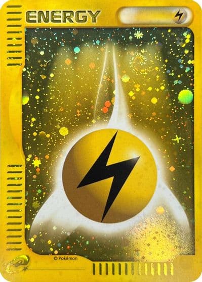 Lightning Energy McDonald's Pokémon-e Minimum Pack Pokemon card