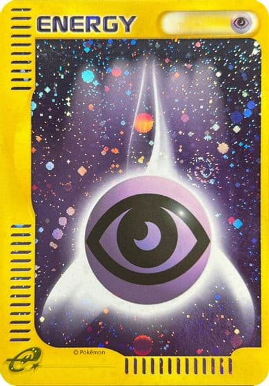 Psychic Energy McDonald's Pokémon-e Minimum Pack Pokemon card