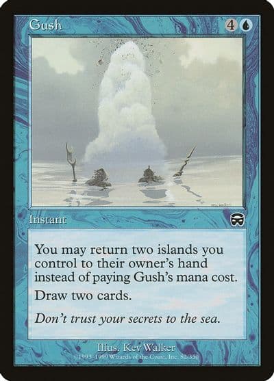 Gush Mercadian Masques Magic card