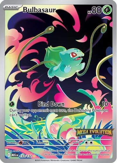 Bulbasaur (Mega Evolution Stamped) Miscellaneous Cards & Products Pokemon card