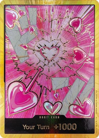 DON Card Boa Hancock Gold Premium Booster -The Best- Vol. 2 One Piece card
