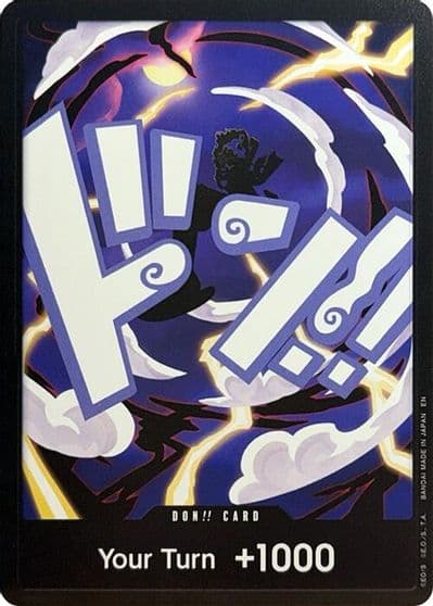 DON Card GEAR5 Luffy Premium Booster -The Best- Vol. 2 One Piece card