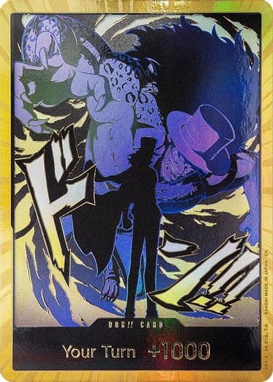 DON Card Rob Lucci Gold Premium Booster -The Best- Vol. 2 One Piece card