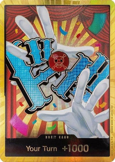 DON Card Buggy Gold Premium Booster -The Best- Vol. 2 One Piece card