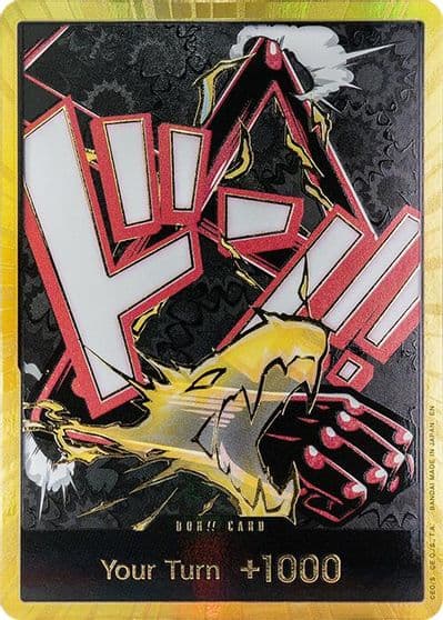 DON Card Gear 4 Luffy Gold Premium Booster -The Best- Vol. 2 One Piece card