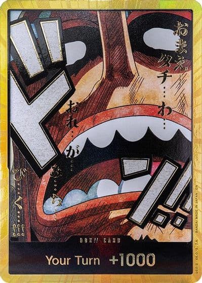DON Card Usopp Gold Premium Booster -The Best- Vol. 2 One Piece card
