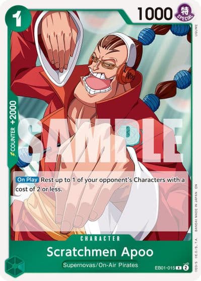 Scratchmen Apoo EB01 015 Reprint Premium Booster -The Best- Vol. 2 One Piece card
