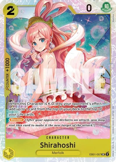 Shirahoshi Reprint Premium Booster -The Best- Vol. 2 One Piece card
