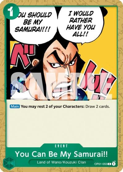 You Can Be My Samurai Reprint Premium Booster -The Best- Vol. 2 One Piece card