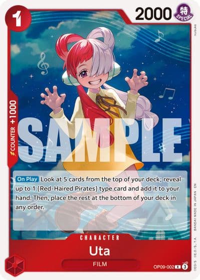 Uta Reprint Premium Booster -The Best- Vol. 2 One Piece card
