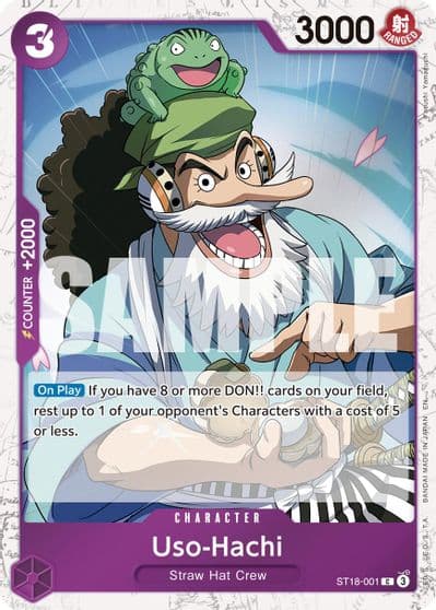 Uso Hachi Pirate Foil Premium Booster -The Best- Vol. 2 One Piece card