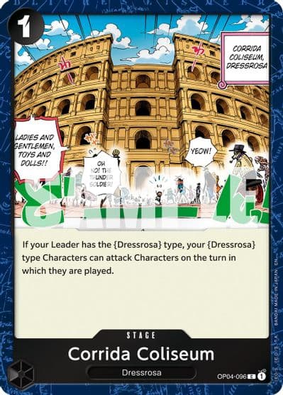 Corrida Coliseum Pirate Foil Premium Booster -The Best- Vol. 2 One Piece card