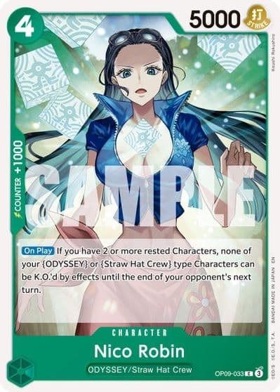 Nico Robin OP09 033 Reprint Premium Booster -The Best- Vol. 2 One Piece card