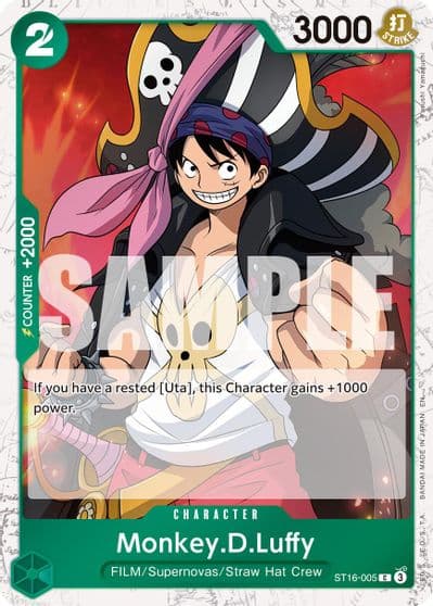 MonkeyDLuffy ST16 005 Pirate Foil Premium Booster -The Best- Vol. 2 One Piece card