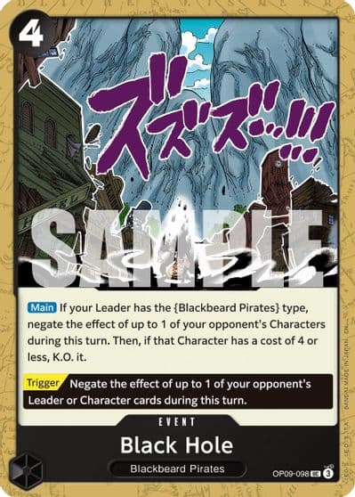 Black Hole Reprint Premium Booster -The Best- Vol. 2 One Piece card
