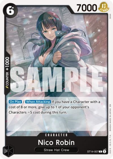 Nico Robin ST14 007 Reprint Premium Booster -The Best- Vol. 2 One Piece card