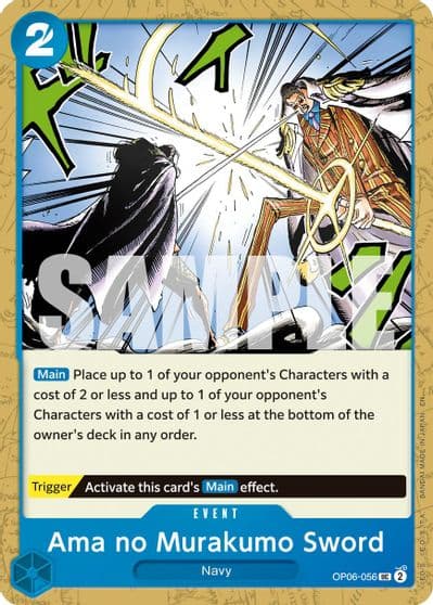 Ama no Murakumo Sword Reprint Premium Booster -The Best- Vol. 2 One Piece card