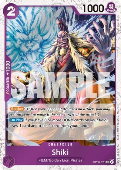 Shiki Pirate Foil Premium Booster -The Best- Vol. 2 One Piece card