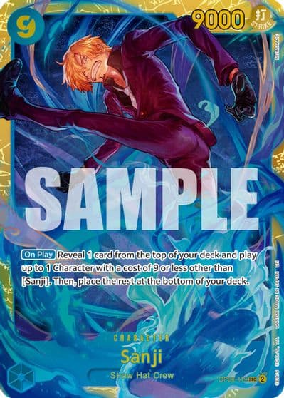 Sanji OP06 119 Reprint Premium Booster -The Best- Vol. 2 One Piece card