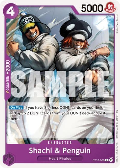 Shachi and Penguin Reprint Premium Booster -The Best- Vol. 2 One Piece card