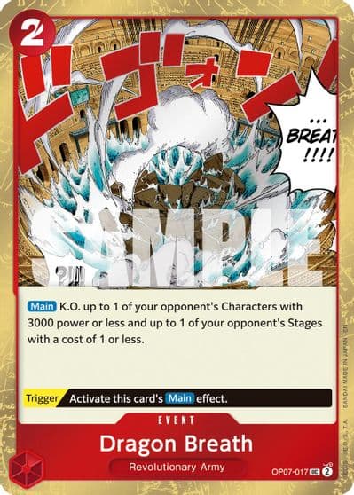 Dragon Breath Pirate Foil Premium Booster -The Best- Vol. 2 One Piece card