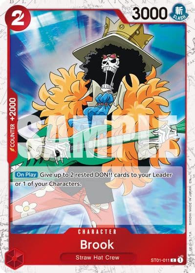Brook ST01 011 Pirate Foil Premium Booster -The Best- Vol. 2 One Piece card