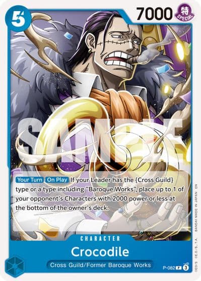 Crocodile P 082 Reprint Premium Booster -The Best- Vol. 2 One Piece card