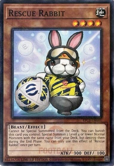 Rescue Rabbit eFootball Collaboration Promos Yu-Gi-Oh! card
