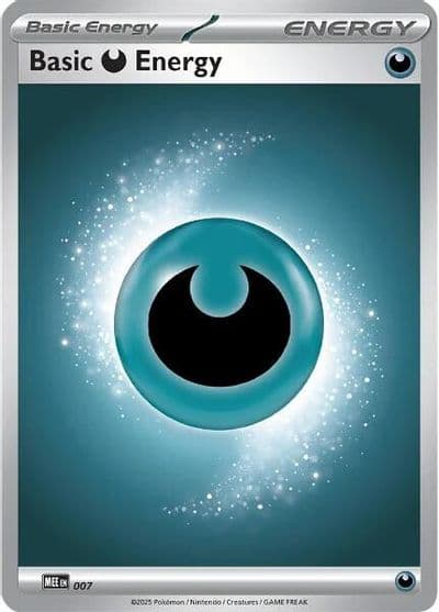 Basic Darkness Energy - 007 MEE: Mega Evolution Energies Pokemon card