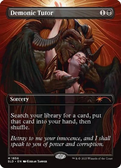 Demonic Tutor Secret Lair Drop Series Magic card