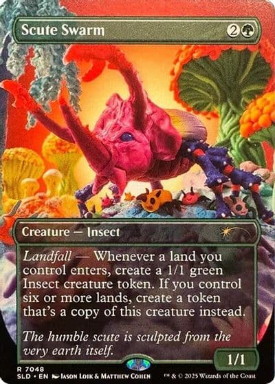 Scute Swarm Secret Lair Drop Series Magic card