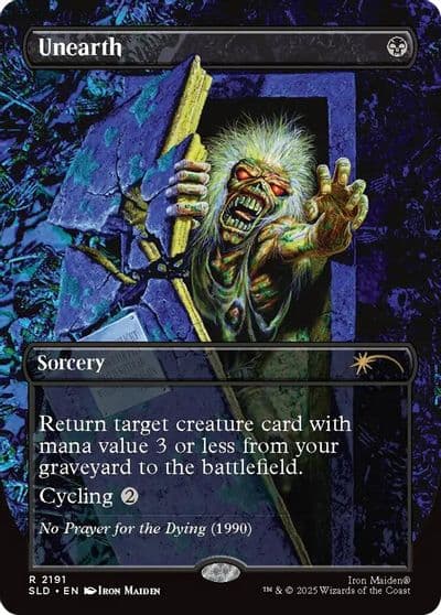Unearth Secret Lair Drop Series Magic card