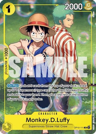 MonkeyDLuffy Learn Together Deck Set Set Sail Event One Piece Promotion Cards One Piece card