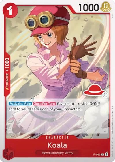 Koala Luffy Deck Learn Together Deck Set One Piece card