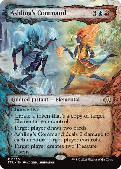 Ashlings Command Showcase Lorwyn Eclipsed Magic card