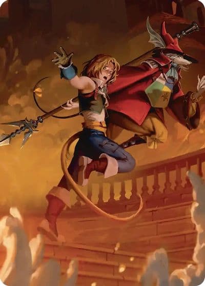Search for Dagger Scene Art Card Art Series: FINAL FANTASY Magic card