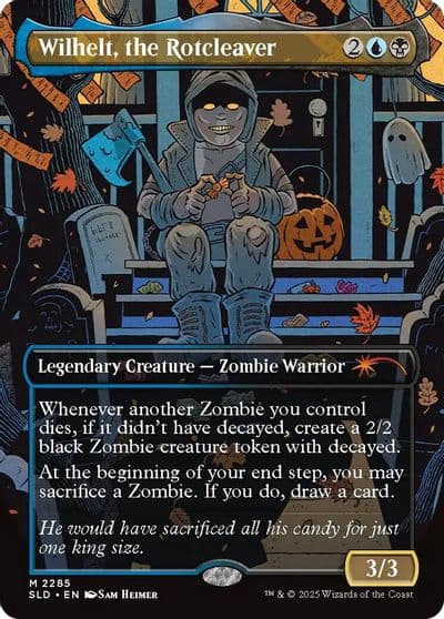 Wilhelt the Rotcleaver Secret Lair Drop Series Magic card