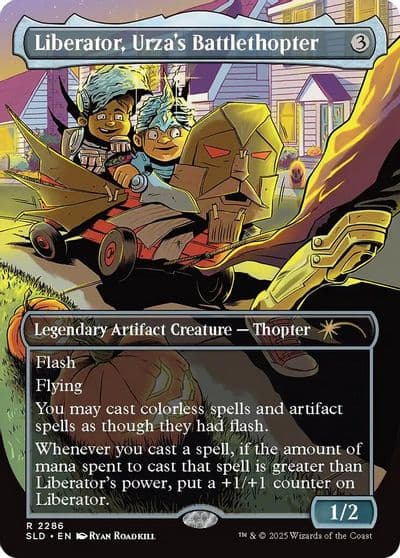 Liberator Urzas Battlethopter Secret Lair Drop Series Magic card