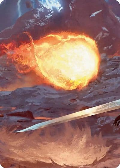 Duelists Flame Scene Art Card Art Series: FINAL FANTASY Magic card
