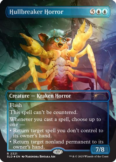 Hullbreaker Horror Rainbow Foil Secret Lair Drop Series Magic card