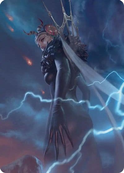 Edea Possessed Sorceress Scene Art Card Art Series: FINAL FANTASY Magic card