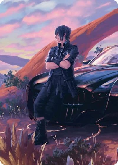 Noctis Heir Apparent Scene Art Card Art Series: FINAL FANTASY Magic card