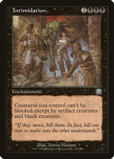 Intimidation Mercadian Masques Magic card