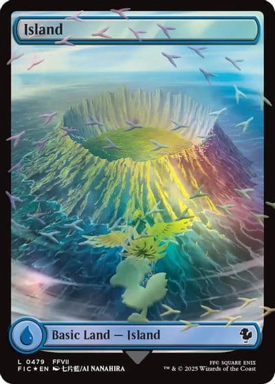 Island Chocobo Track Foil Commander: FINAL FANTASY Magic card