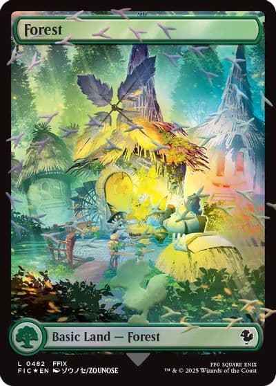 Forest Chocobo Track Foil Commander: FINAL FANTASY Magic card